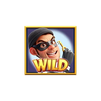 ฟีเจอร์ในเกมสล็อต จอมโจรผู้ยิ่งใหญ่ Wild Heist Cashout